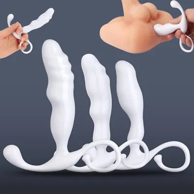 Male P Spot Prostate Massager Stimulator Anal Play Butt Plug Sex Toys For Men • $12.95