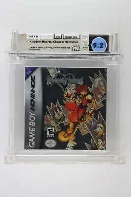 Kingdom Hearts: Chain Of Memories - Nintendo GBA - WATA 9.2 - Sealed A++ • $700