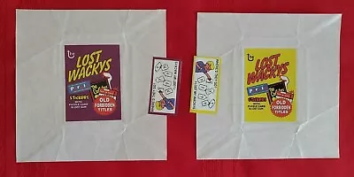 2005 Lost Wacky Packages Lost Series 1 Wrappers  @@ Rare @@ • $199.95