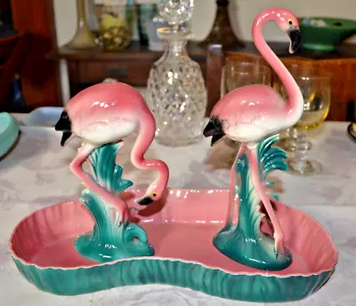 Vintage Maddux Of California Flamingos & Pond- PRISTINE!! • $244.99