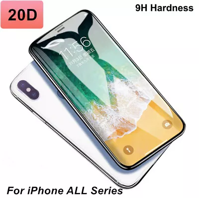 2X Full Cover Screen Protector Tempered Glass IPhone 15 14 13 11 12 Pro Max X SE • $5.89