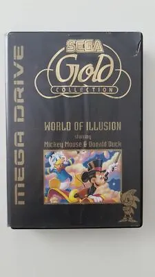 World Of Illusion Starring Mickey Mouse And Donald Duck Sega Mega Drive GC PAL • $25.41