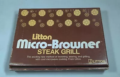 Litton Micro-Browner Steak Grill White  • $12.99