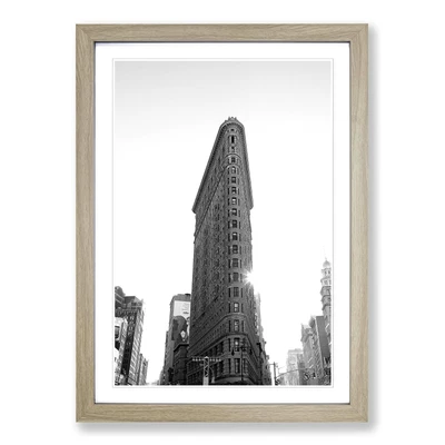£26.95 • Buy Flatiron Building New York City (1) Framed Wall Art Print Large Picture Poster