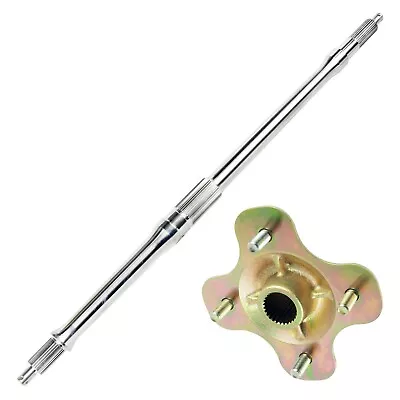 Rear Wheel Axle W/ Wheel Hub For Yamaha Big Bear 350 YFM350U 2x4 1999 • $98