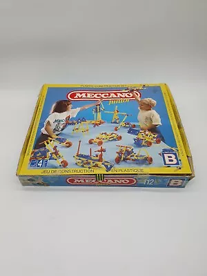 Vintage Meccano Junior Plastic Construction Set *6 Missing Pieces Boxed • $57.98