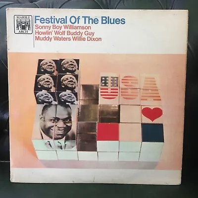 FESTIVAL OF THE BLUES LP Sonny Boy Williamson Howlin Wolf Buddy Guy Muddy Waters • £7.99