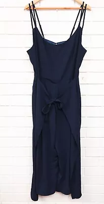 Women's City Chic Blue Sleeveless Long Jumpsuit Plus Size M • $28