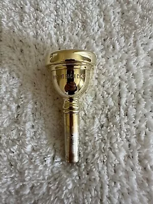Vincent Bach Corp 7 Small Shank Trombone Mouthpiece In Gold Plate • $0.99