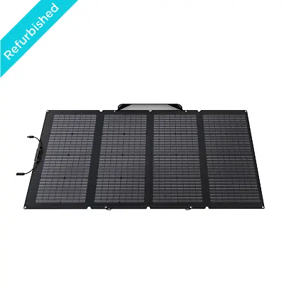 $399 • Buy EcoFlow 220W Bifacial Solar Panel Kit For Generator Certified Refurbished