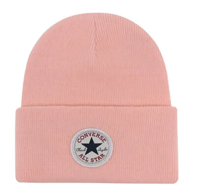 Converse Ladies Chuck Winter Hat Knitted Wool Hat Cap Beanie Hat One Size New • $38.06