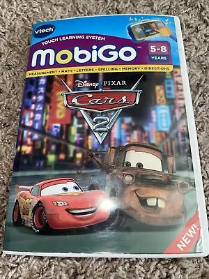 New Vtech Disney Cars 2 Pixar Mobigo Touch Learning System Software Club House  • $12