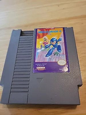 Mega Man 4 (Nintendo NES 1991) Cartridge Only Not Tested • $24.99