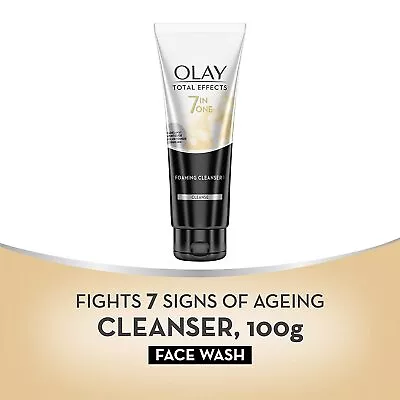 $26.36 • Buy Olay Total Effects  7-In-1 Anti-Ageing Foaming Cleanser 100 Gm Removes Dirt, Oil