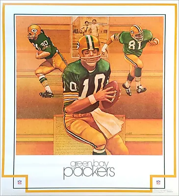 Green Bay Packers DAMAC 1979 NFL Team Vintage Original 23x25 POSTER (Jim Lamb) • $71.99