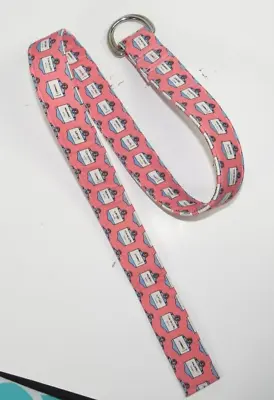 Vineyard Vines Belt Canvas Nantucket Road Signs Print Small • $17.99