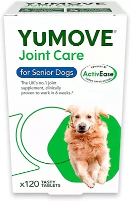 YuMOVE Senior Dog|High Strength Joint Supplement For OlderStiff Dogs Aged 9+ • £38