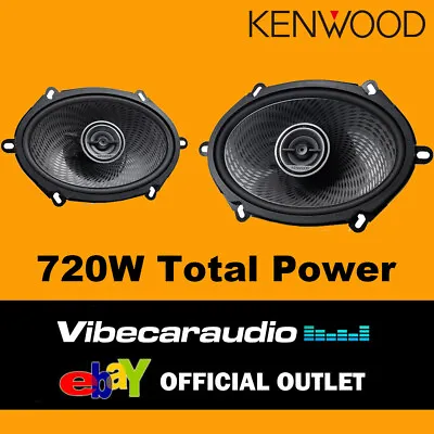 £49.99 • Buy Kenwood KFC-PS6896C - 6 X8  3-Way Car Replacment Speakers 720W Total Power
