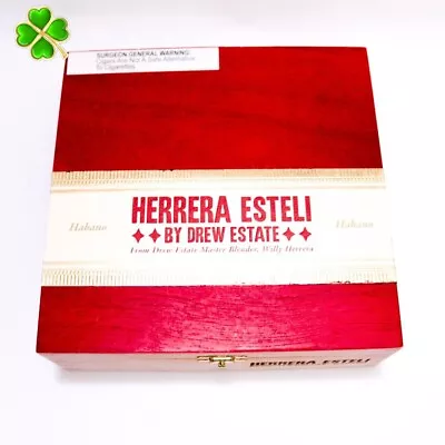 Herrera Esteli Lonsdale Deluxe Habano Empty Wood Cigar Box 7  X 7  X 2.5  • $5.55