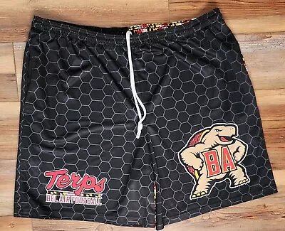 Maryland Terrapins NCAA Tribe Apparel Adult Size XL Basketball Shorts Pre-owned  • $12.95