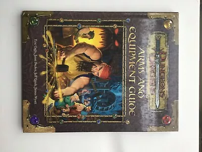 D&D 3.0 Arms & Equipment Guide Exc. Condish W/player Name Inside Back Board • $100