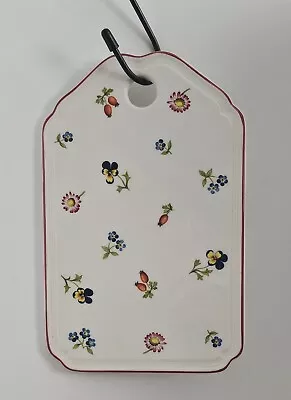 Villeroy & Boch Luxembourg Petite Fleur Porcelain Cheese Cracker Board Platter  • $29.95