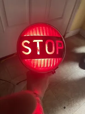 Vintage Automobile Brake Light Works Great Great Shape For Age No Cracks • $50