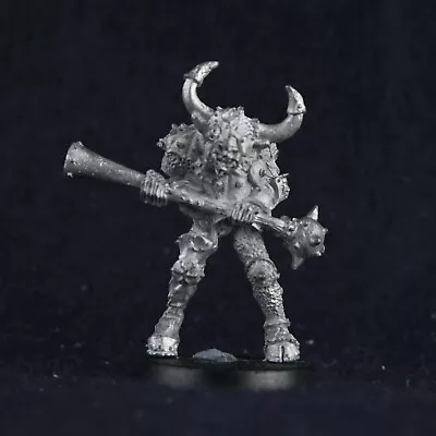 Realm Of Chaos Champion Of Slaanesh Minotaur Head Metal Citadel 80s Y895 • £18.55