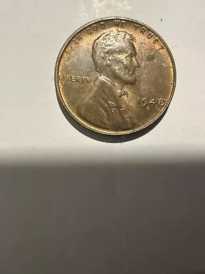 1948S Reddish PENNY (error) • $1