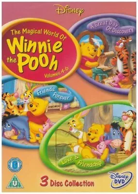 The Magical World Of Winnie The Pooh: Volumes 4-6 DVD (2008) Walt Disney • £25.50