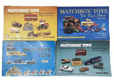 Lot Matchbox Books Vintage Price Guide Tyco Years Universal Schiffer Books • $48.99