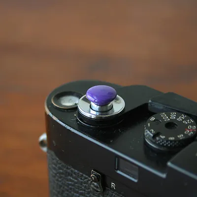 $12.50 • Buy Purple Small Soft Release Button For Leica M3 M6 MP M8 M9 Fuji X100 Nikon Canon