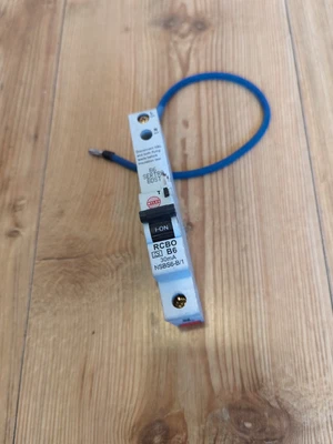 £8 • Buy Wylex 6amp Rcbo NSBS6-B/1