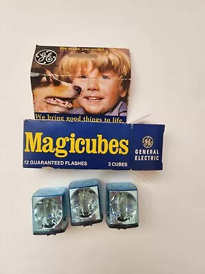 GE Magicubes NOS Set Of 3 Unused Original Box • $9