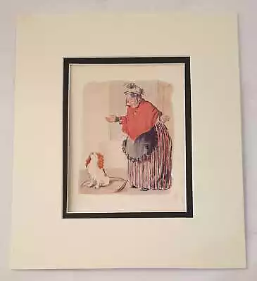 TARRANT Old Mother Hubbard (1934 Nursery Rhymes Colour Lithograph) • £9.95