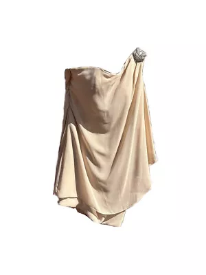 $22 • Buy JJs House Bridesmaid BNWT Cocktail Special Occasion Champagne Dress 8