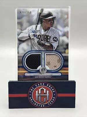 2024 Topps Tribute Manny Machado Blue Dual Relic Patch /150 San Diego Padres AC • $0.99