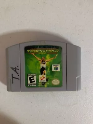 Track And Field 2000 Nintendo 64 N64 Video Game Cart Only • $29.99