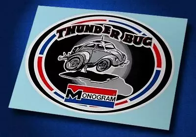 MONOGRAM THUNDER BUG ⋆ Tom Daniel  ⋆ Vintage Style Sticker ⋆ Decal • $4.25