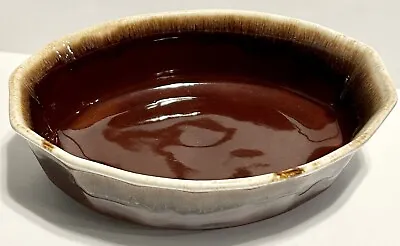 Vintage McCoy Pottery Oven Proof Casserole Dish #7070 Brown Drip Ware Glaze USA • $22.90