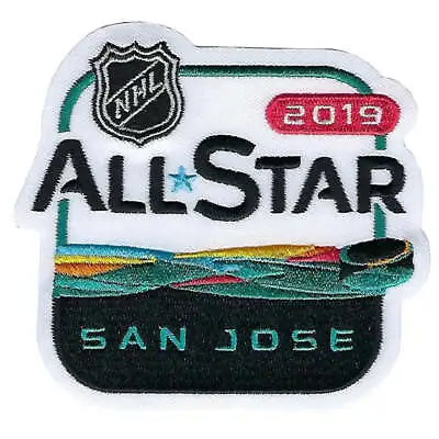2019 Official NHL All Star Game San Jose Sharks Embroidered Jersey Patch • $30.78
