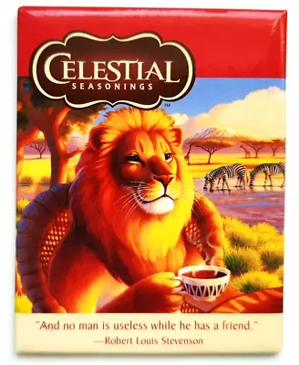 CELESTIAL SEASONINGS Magnet--Madagascar Vanilla Artwork • $3.99