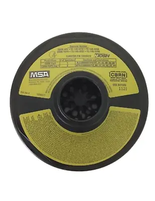 MSA CBRN Gas Mask Air Filter Canister Exp.11/21 10046570 #2 • $49.99