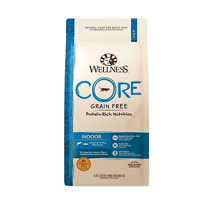 $21.57 • Buy Wellness CORE Grain Free Dry Cat Food, High Protein Cat Food, Indoor, Salmon ...