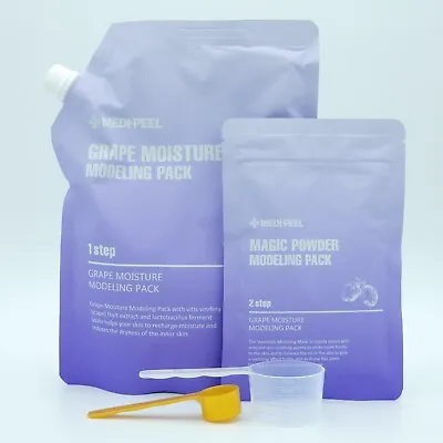 MEDI PEEL Grape Moisture Modeling Pack Set Gel Pack 1kg + Powder 100g K-Beauty • $56.98