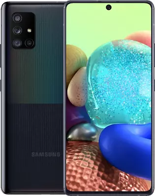 Samsung Galaxy A71 5G - 128GB T-Mobile Prism Cube Black • $6.50