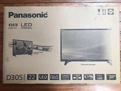 Panasonic VIERA TH-22D305G 22 Inch LED TV New In Box • $250