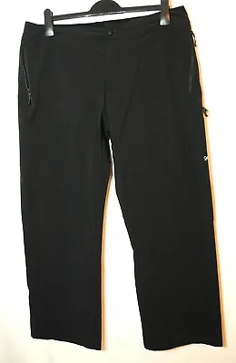 £8.70 • Buy Black Ladies Casual Trousers Size 20 Short Gelert Great Outdoors Light Weight