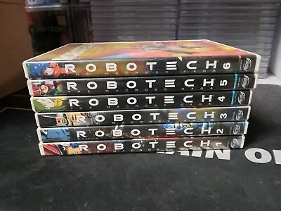 The Robotech Macross Saga DVD Vol 1 2 3 4 5 6 Anime Collection • $16.17