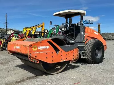 2015 Hamm H 11ix Smooth Single Drum Vibratory Ride On Roller Compactor Bidadoo • $18300